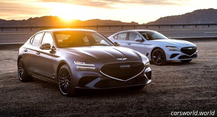 The Upcoming Genesis G70 May Become Fully Electric | Carscoops